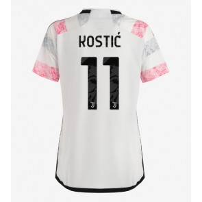 Juventus Filip Kostic #11 Gostujuci Dres za Ženska 2023-24 Kratak Rukavima